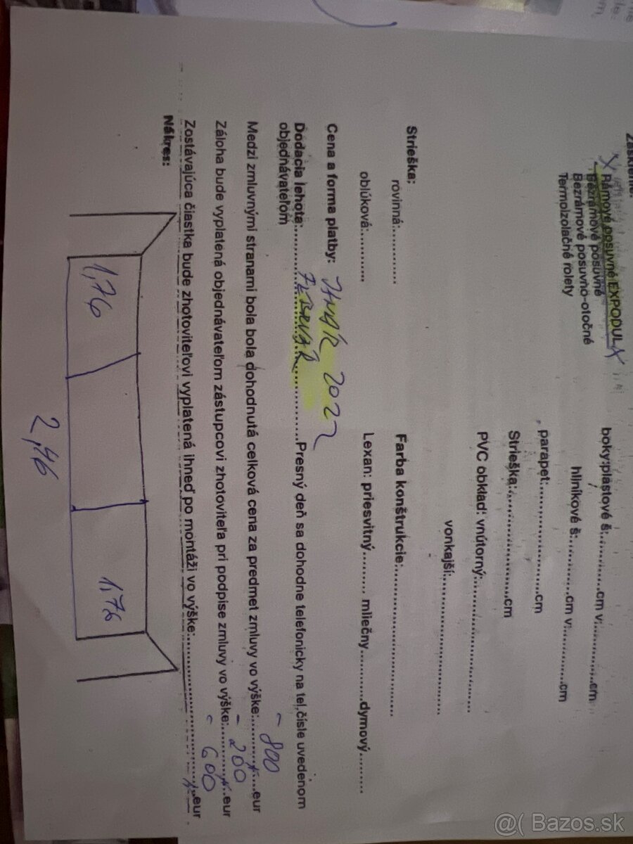 Balkónové zasklenie,okna - 3