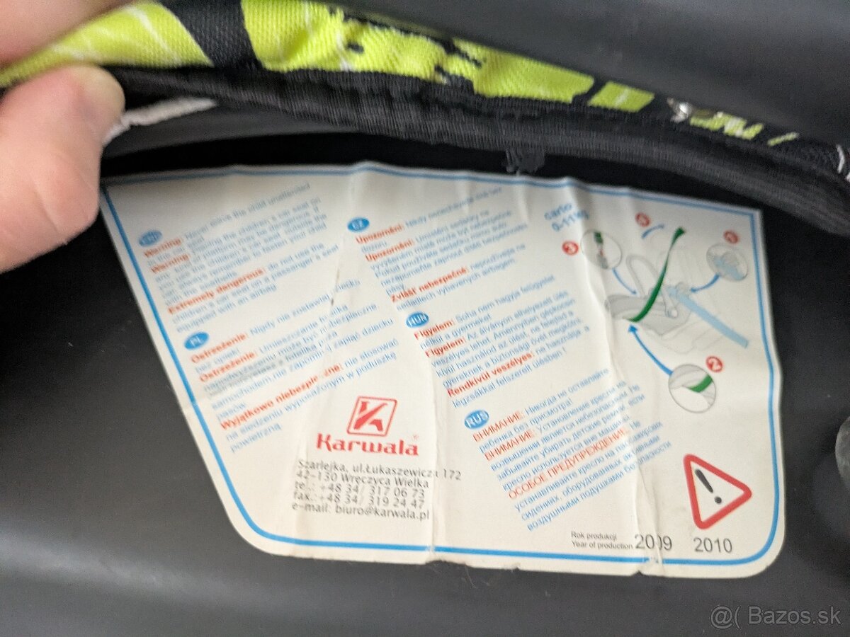 Darujem - Autosedačka vajíčko Karwala - 3