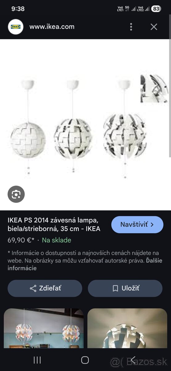 Lampa ikea - 3