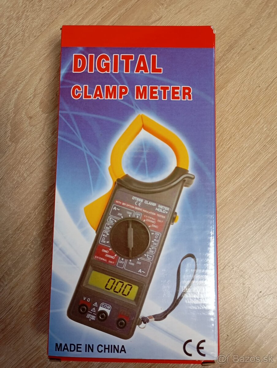 Kliešťový ampérmeter - 3