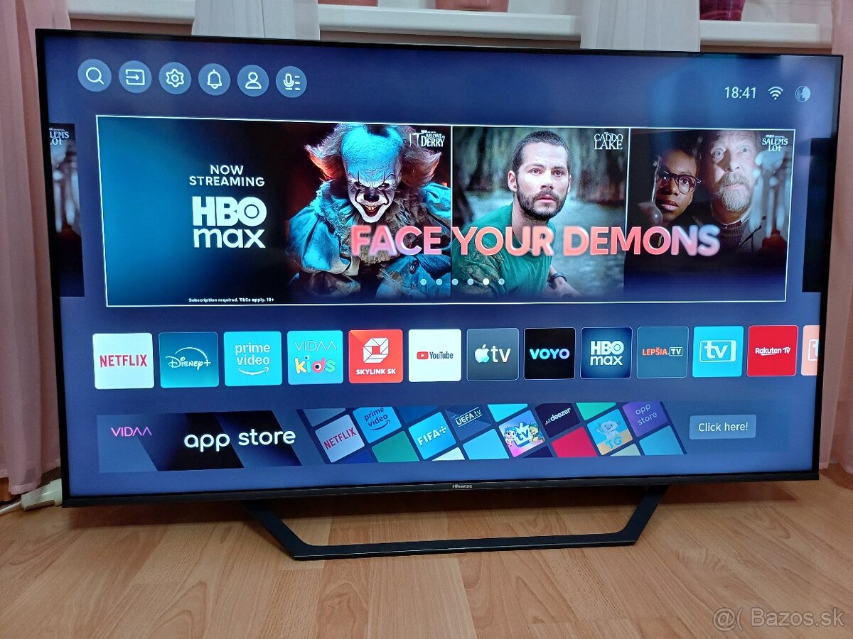 Predám SMART QLED TV Hisense 55A7KQ 4K UHD s Wi-Fi - 3