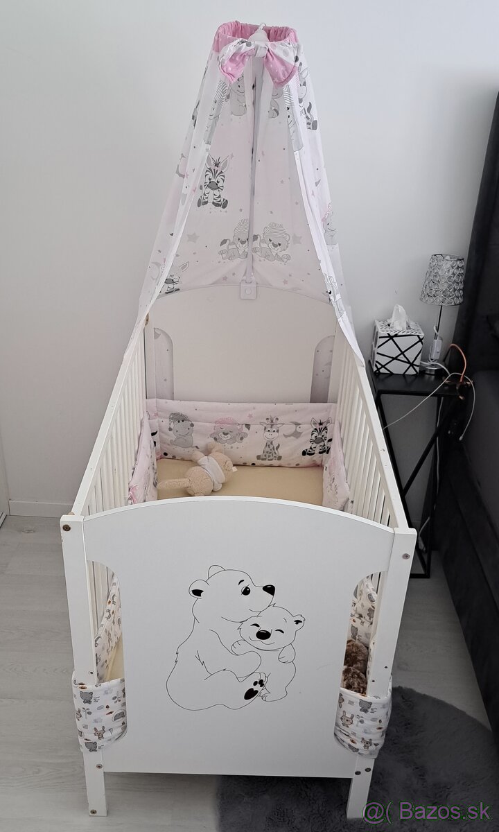 Detská postieľka bez matracu - 3