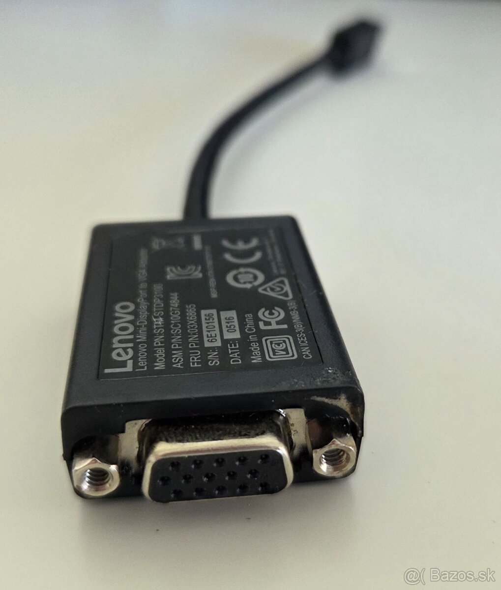 Lenovo Mini DisplayPort to VGA Adapter (03X6865) – Originál - 3