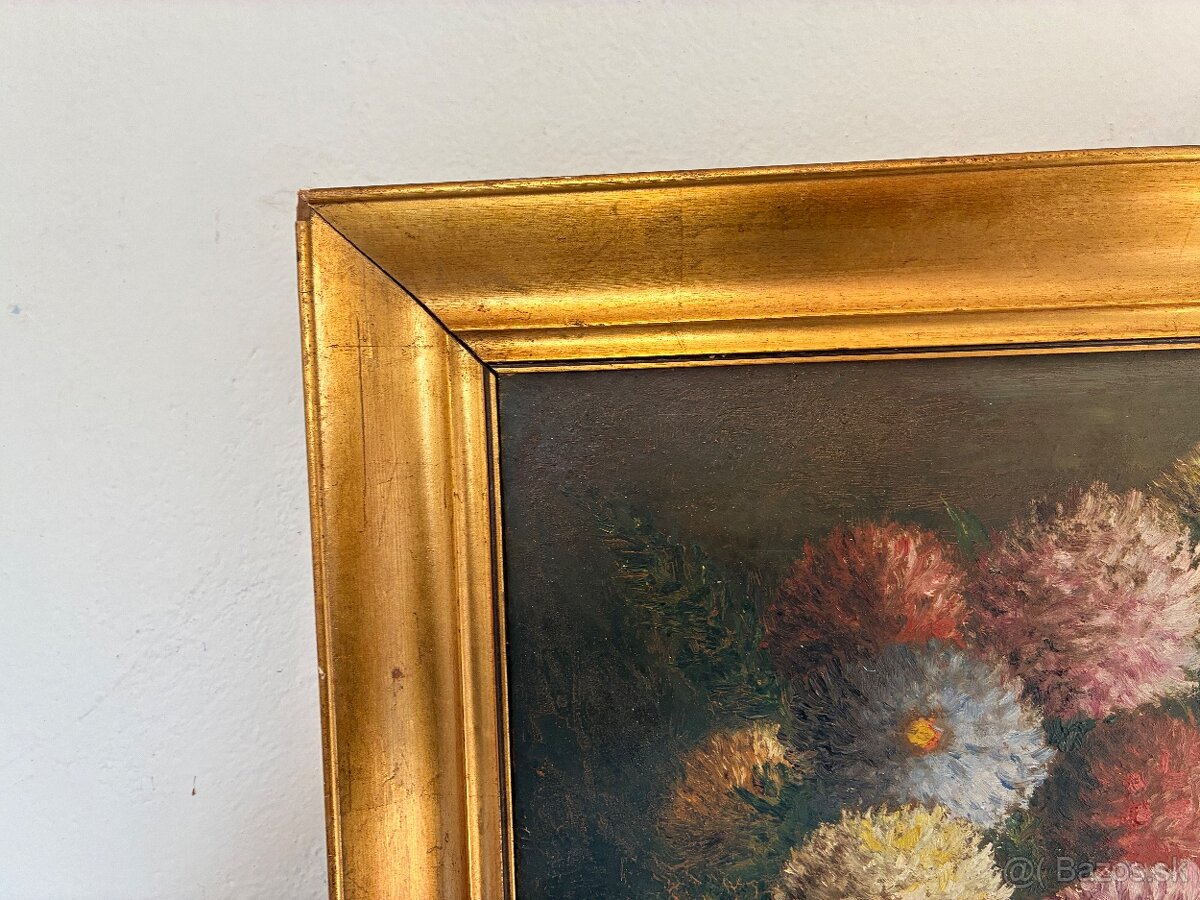 Olejomaľba na doske - 3