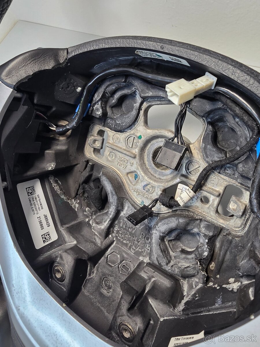 Kožený volant bmw s radenim f10 f30 f32 - 3