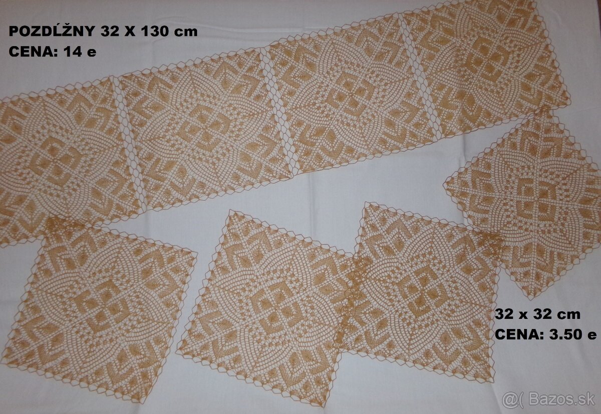 PLETENÉ DEČKY - SADA nepoužité - 3