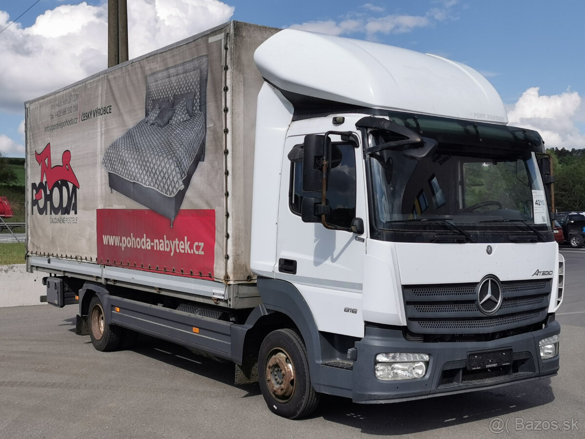 Prodám MERCEDES-BENZ ATEGO 816 EURO 6 valník - 3