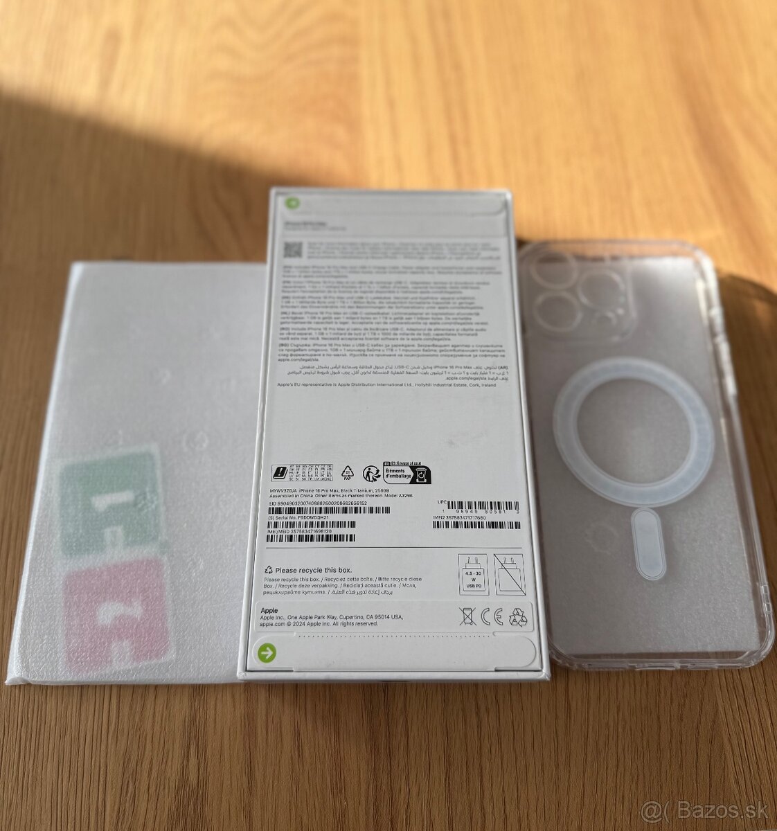 iPhone 16 Pro Max 256 gb Black Titanium - nerozbalený,záruka - 3