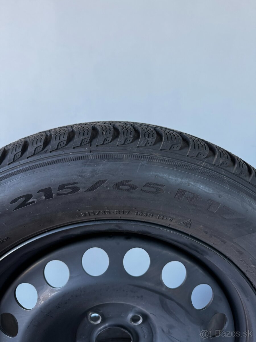 Bridgestone 2x, Pirelli2x, , 215/65R17, 4x zimné 5x112 - 3