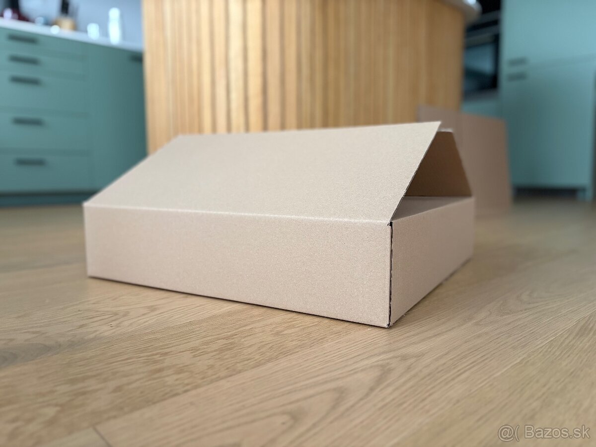 Predám kartónové krabice 2 rozmery - 3