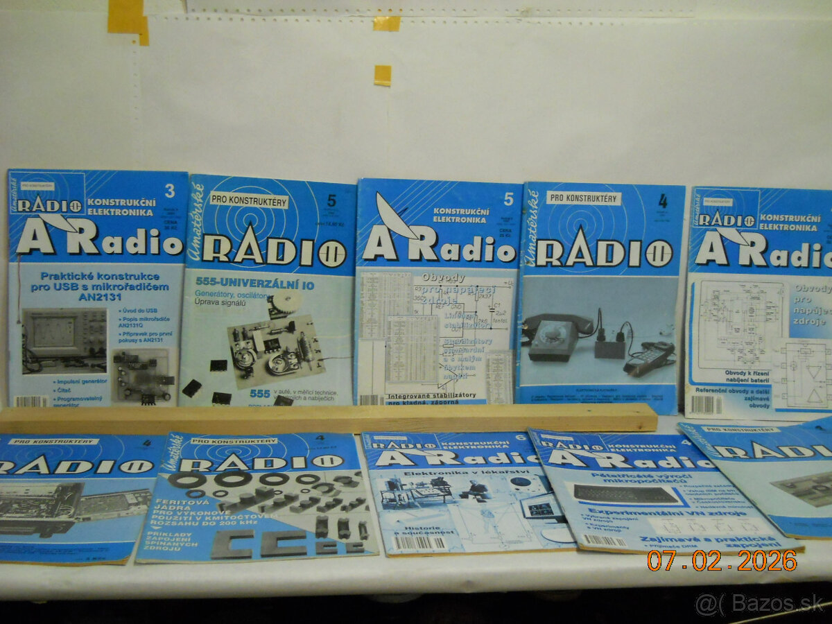 Predám modré Amatérske rádio - 3