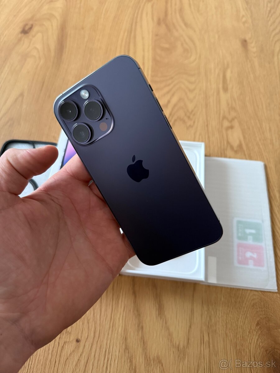 iPhone 14 Pro Max 128 gb Deep Purple v záruke +prislušenstvo - 3
