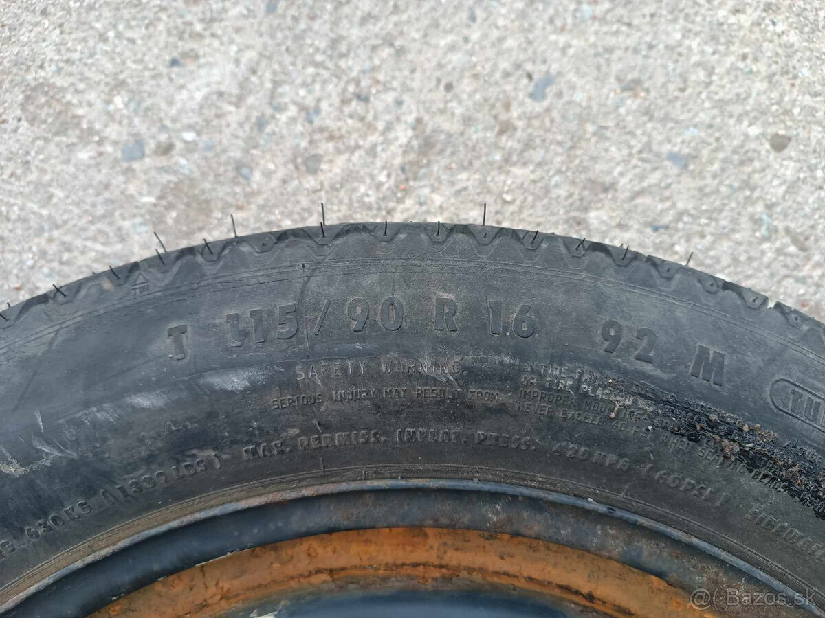 BMW rezervné koleso R16 R15 - 3