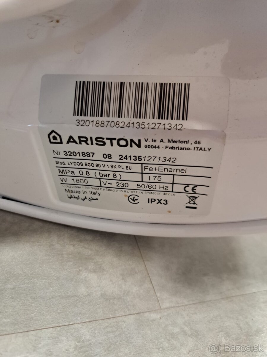 Predam elektricky bojler ARISTON - 3