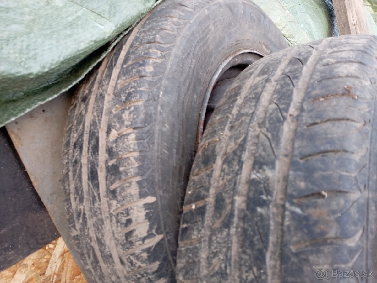 Letné Matador 185/70 r14 aj s diskami - 3