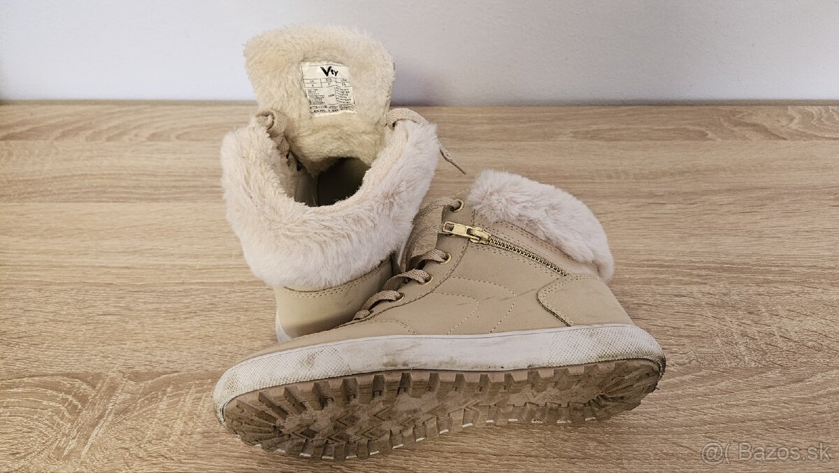 Topánky zimné dámske 37 - 3