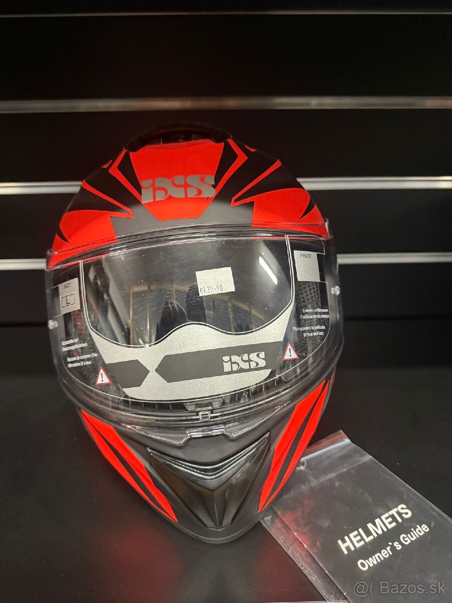 iXS integrálna prilba neon Red
- 3
