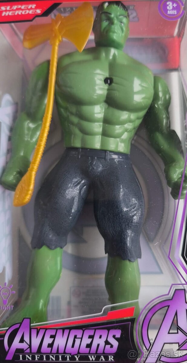 Avengers postavičky Ironman, Hulk a Kapitan Amerika - 3