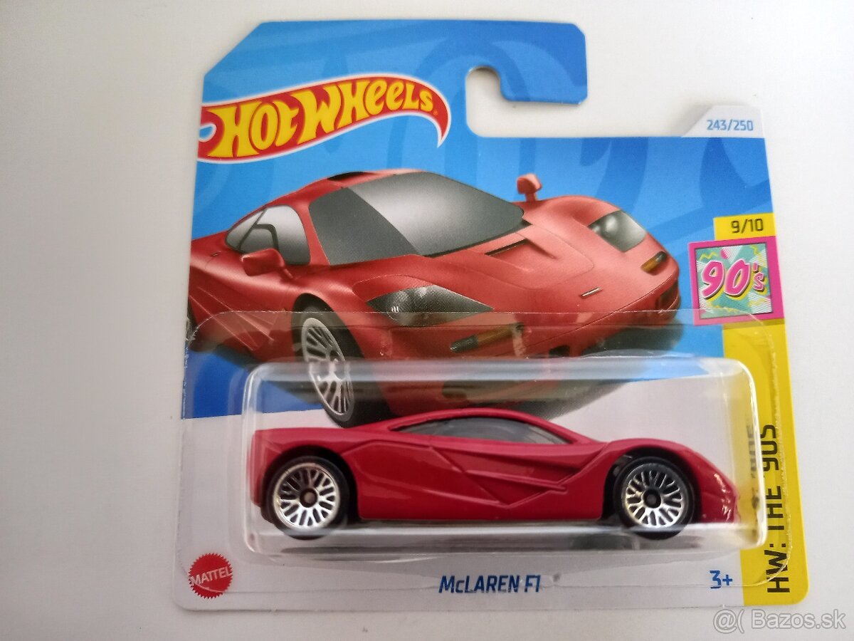 HOT WHEELS - BUGATTI,McLAREN,PAGANI,GORDON MURRAY - 3