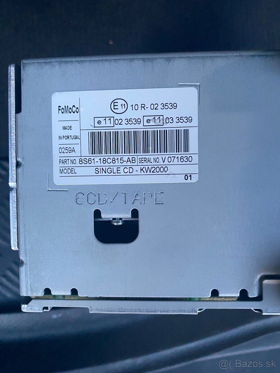Radio do auta ford fusion 2009 - 3