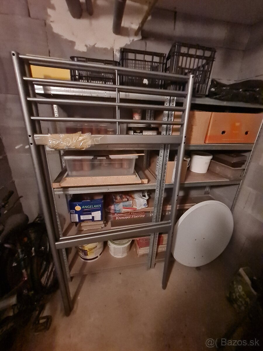 Vyvýšena kovová posteľ IKEA - 3