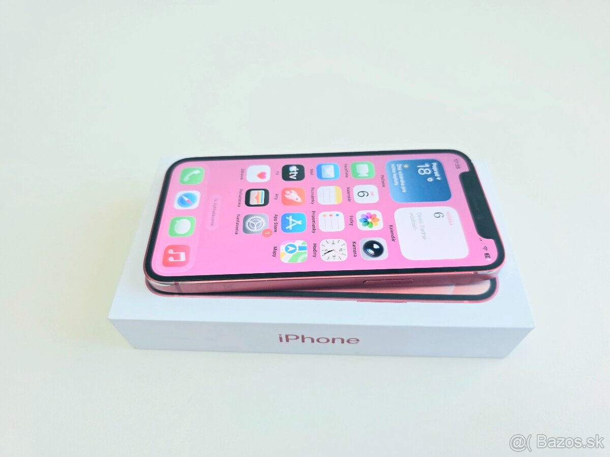 APPLE IPHONE 12 mini 256GB RED,BATERKA 100% - 3