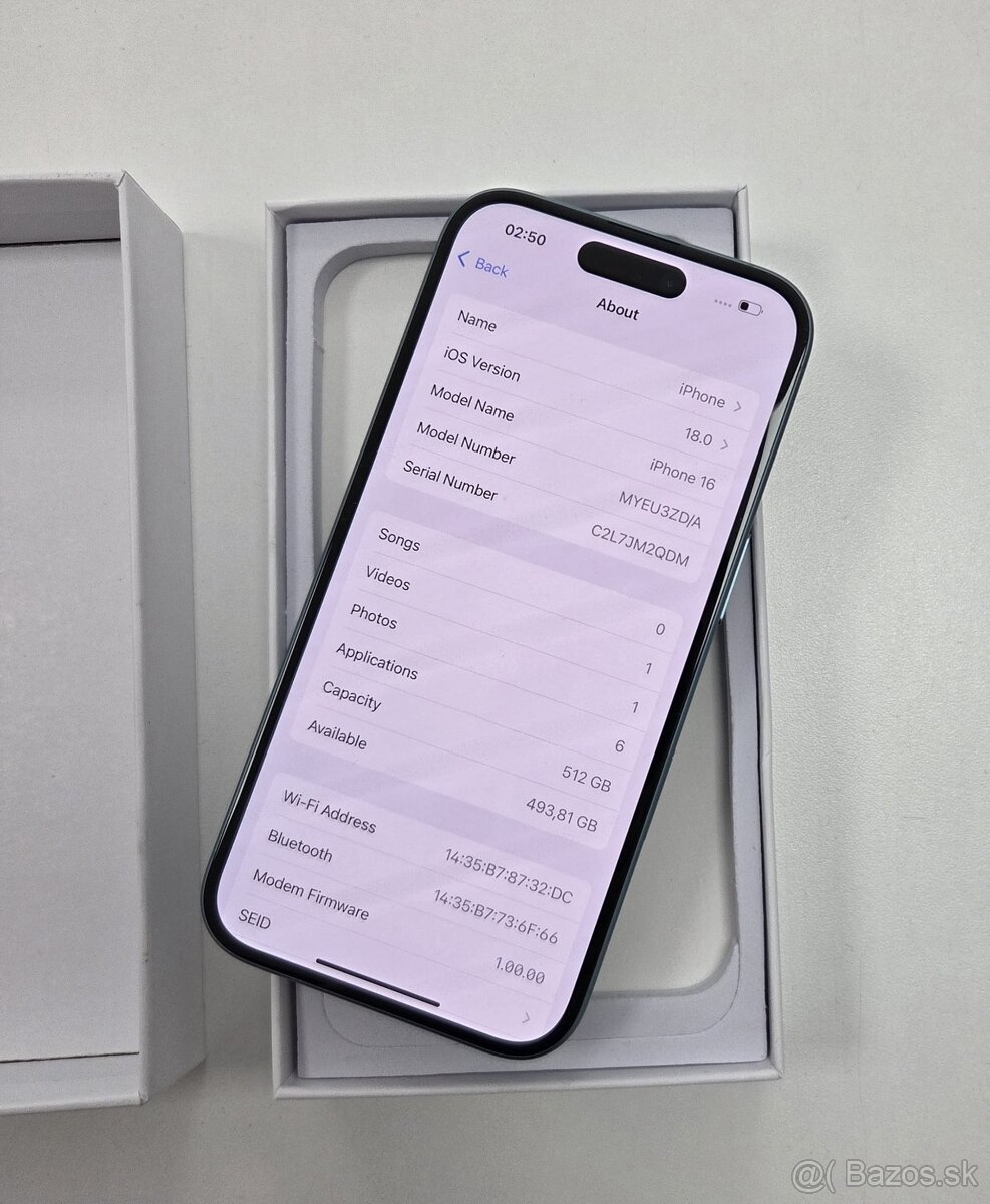 iPhone 16 512GB - 3