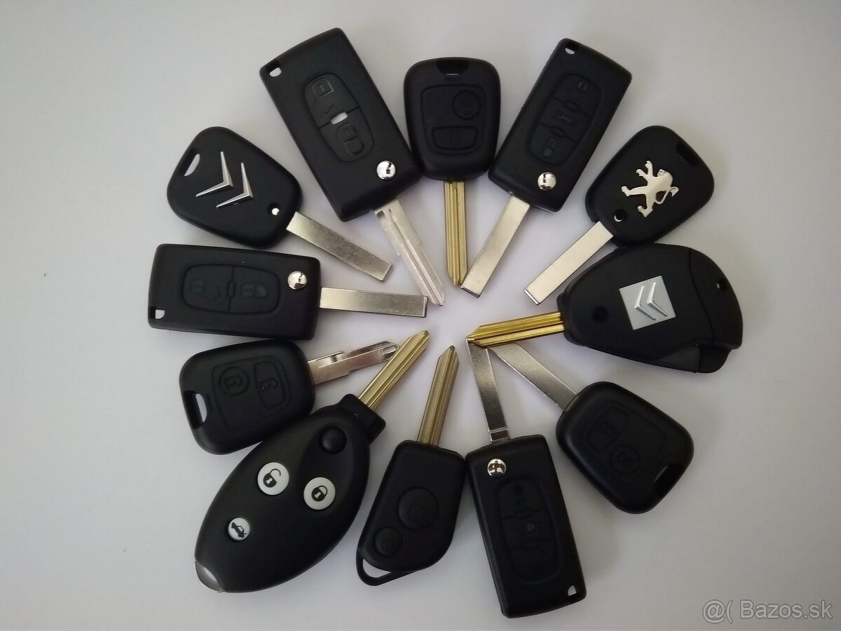 Peugeot autokľuč obal kluča - 3
