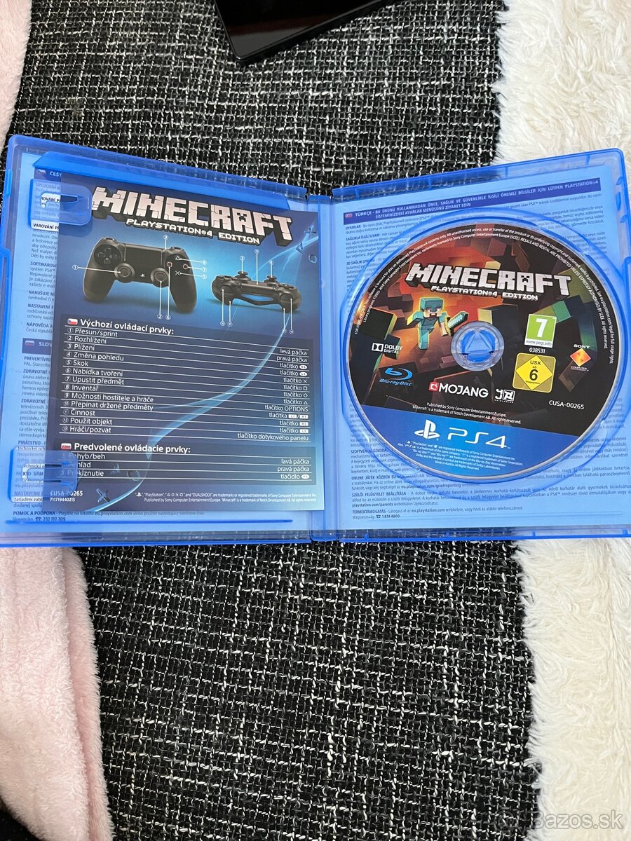 Predávam hru na ps 4 minecraft - 3