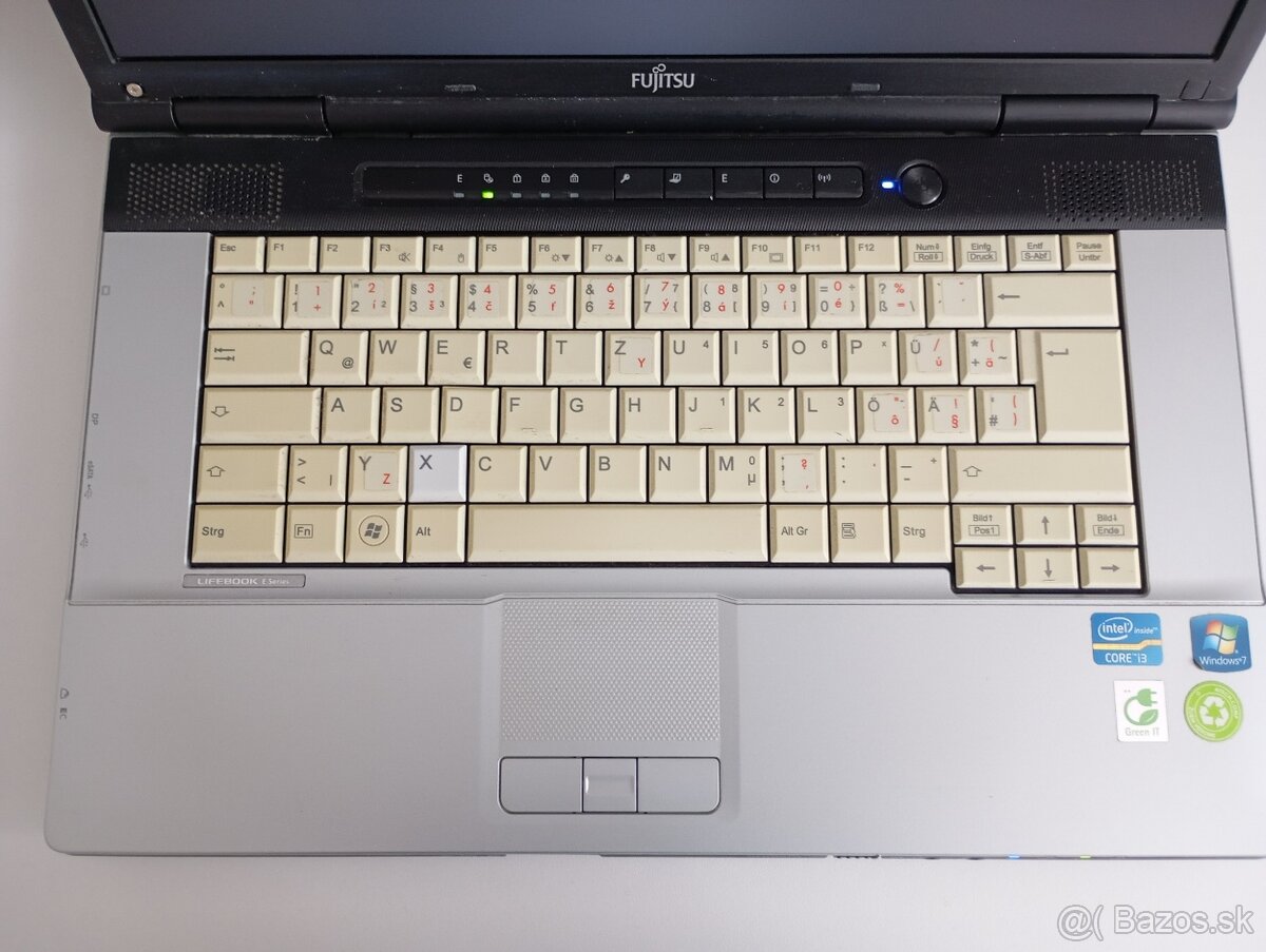 Fujitsu lifebook e751 + Intel core i3 + 4gb ram + RS232 - 3