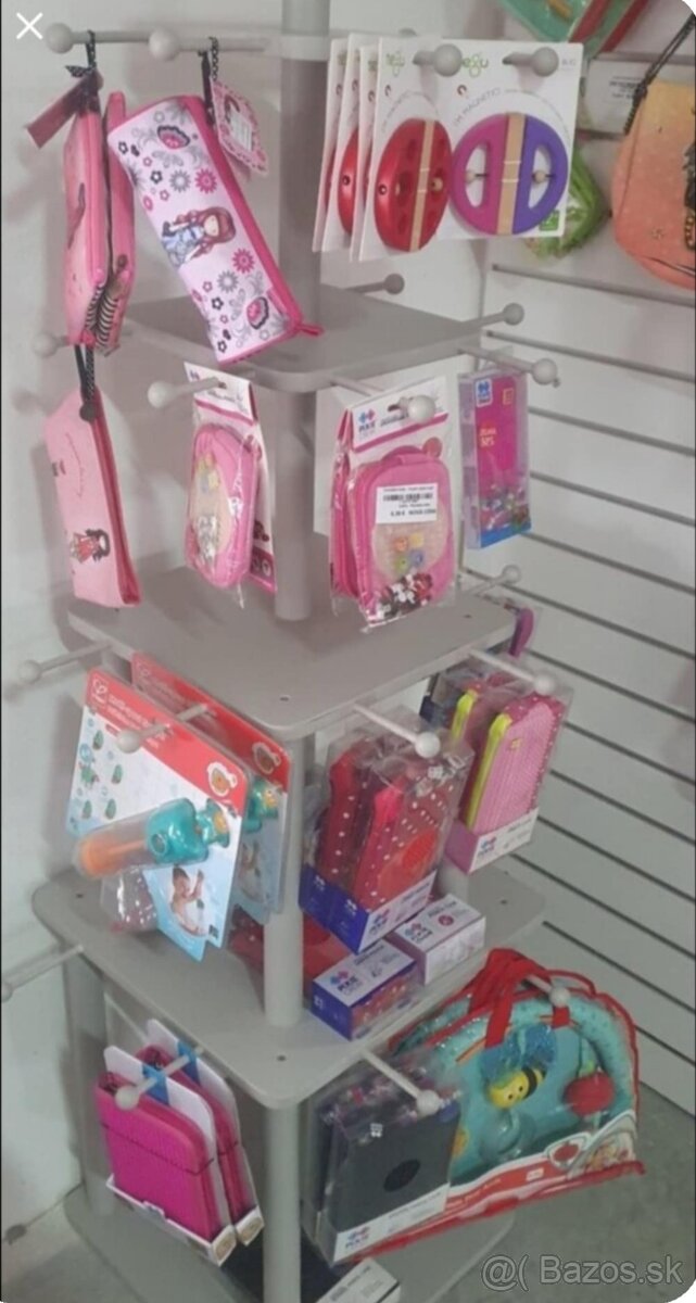 Samostojací drevený regál Moulin Roty - 3