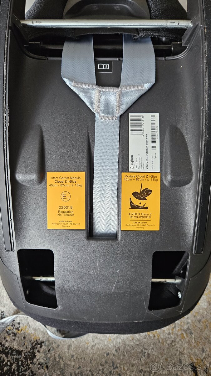 Vajíčko/Autosedačka Cybex Cloud Z i-size so základňou - 3