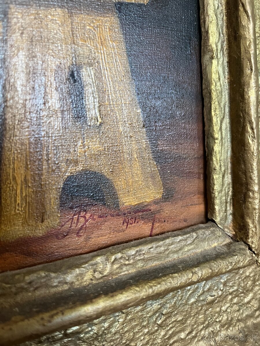 Predám starožitný obraz - 3