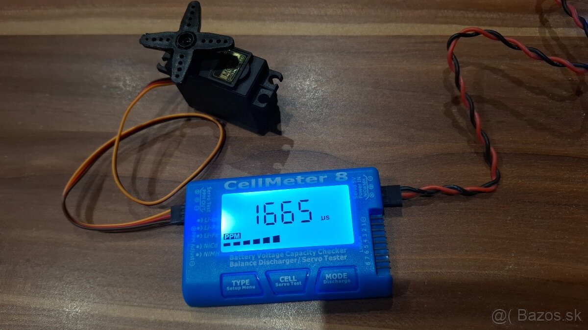 Tester kapacity batérií a servotester - 3
