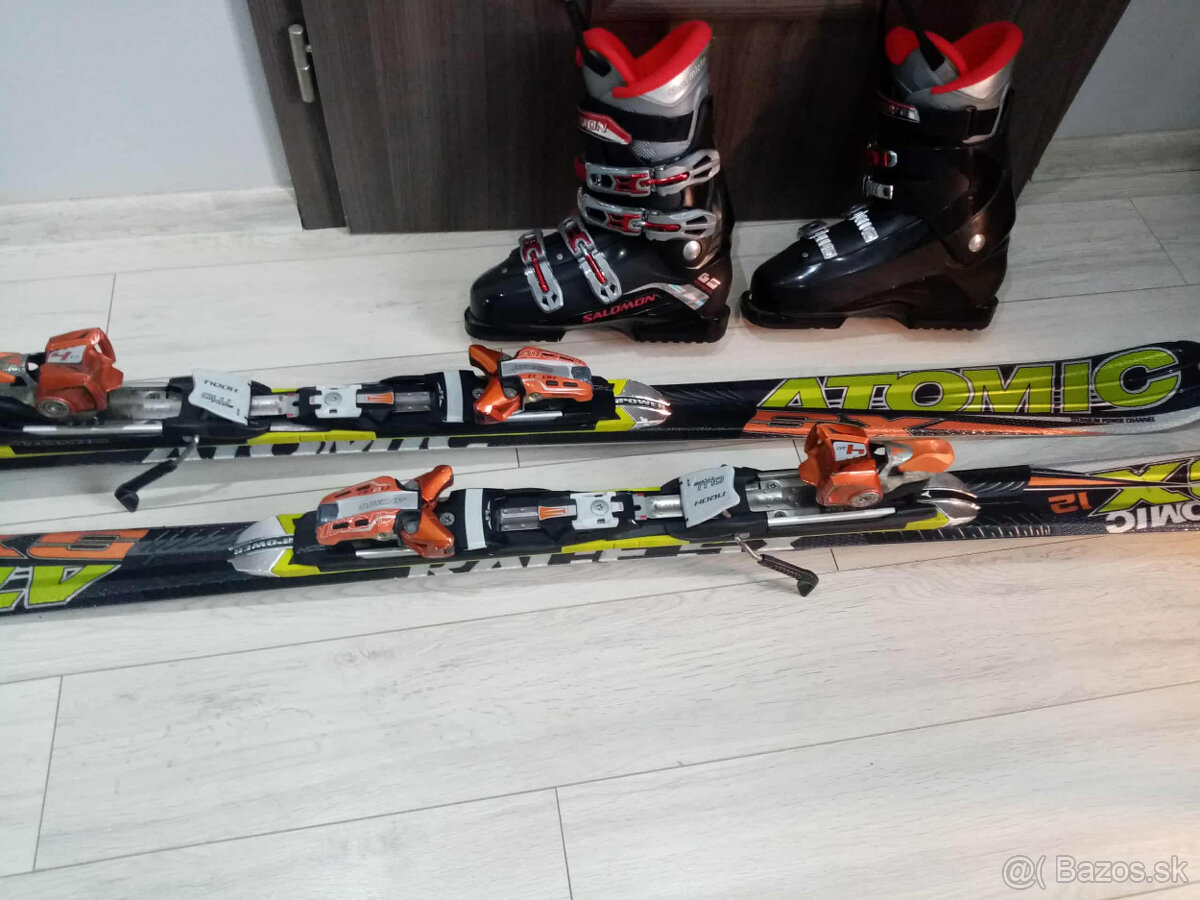 lyžiarky Salomon a lyže atomic - 3
