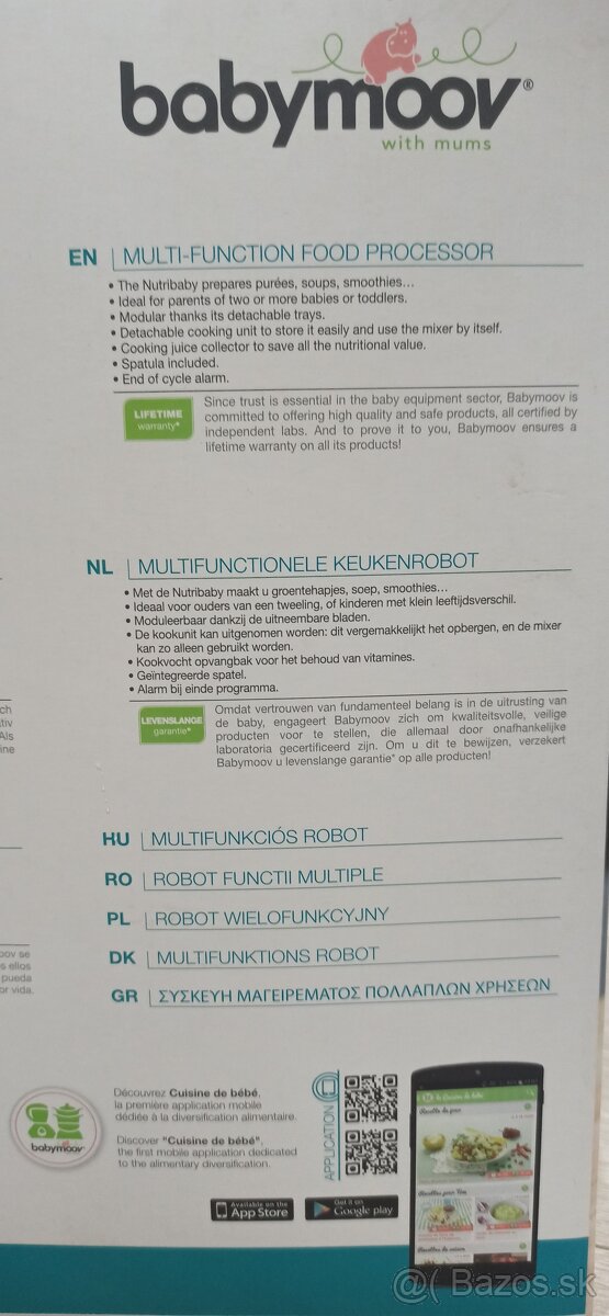 Multifunkčný robot Babymoov - 3