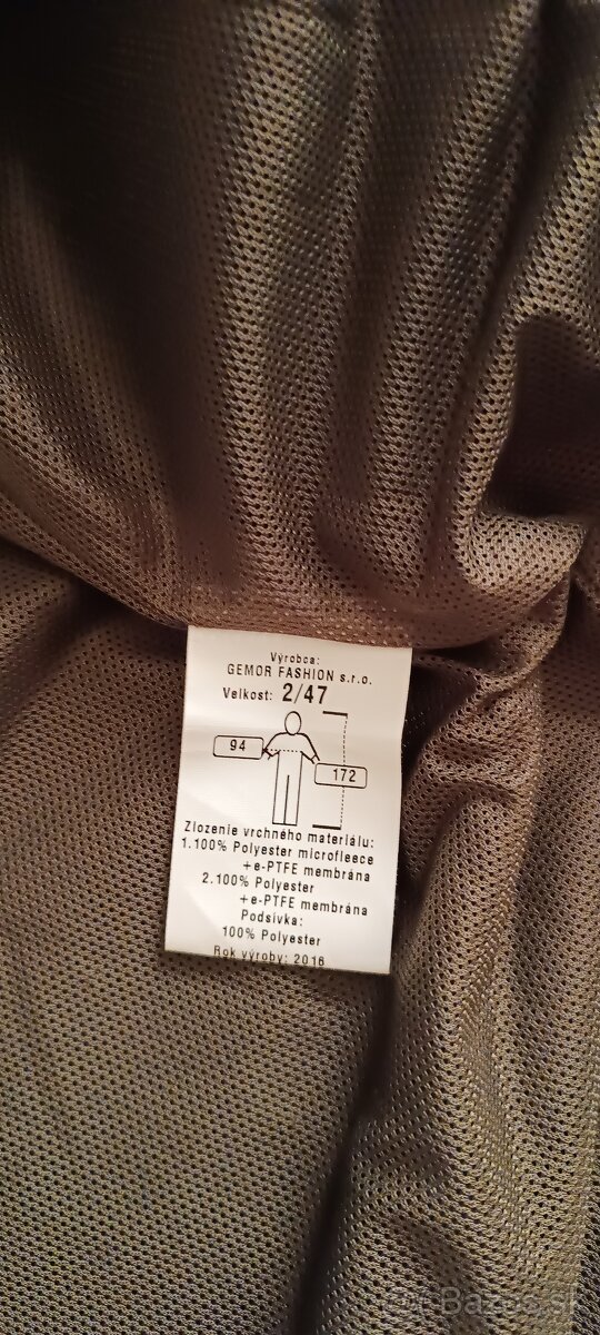 Vojenska fliska pod goratexovu bundu - 3