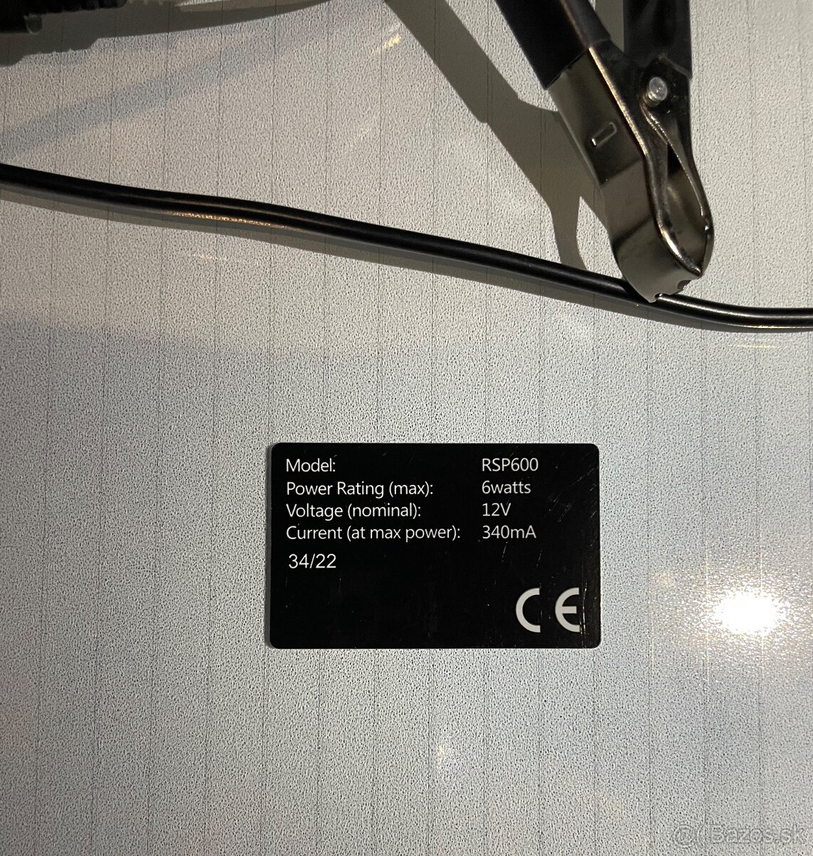 Predam solárnu nabíjačku autobaterii - 3