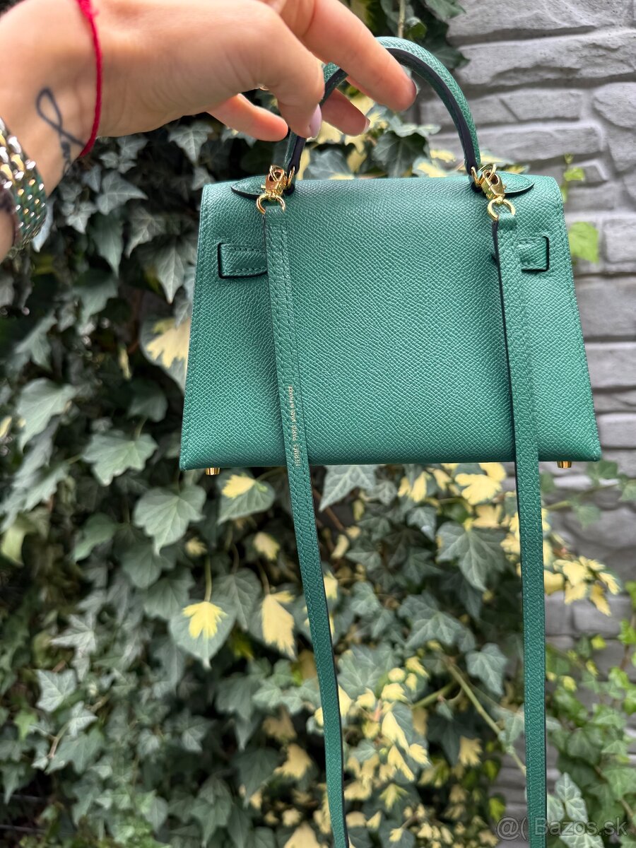 Hermes mini kelly epsom leather - 3
