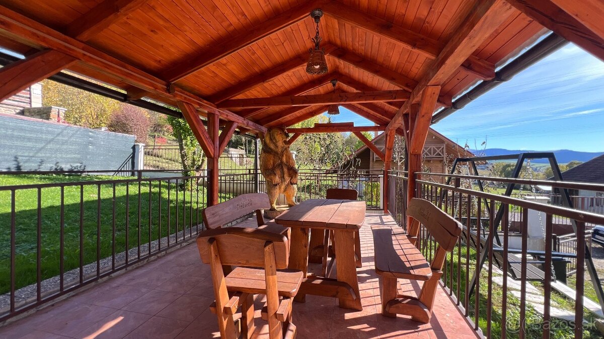 Chata Turík – top stav, vírivka, altánok, po rekonštrukcii - 3