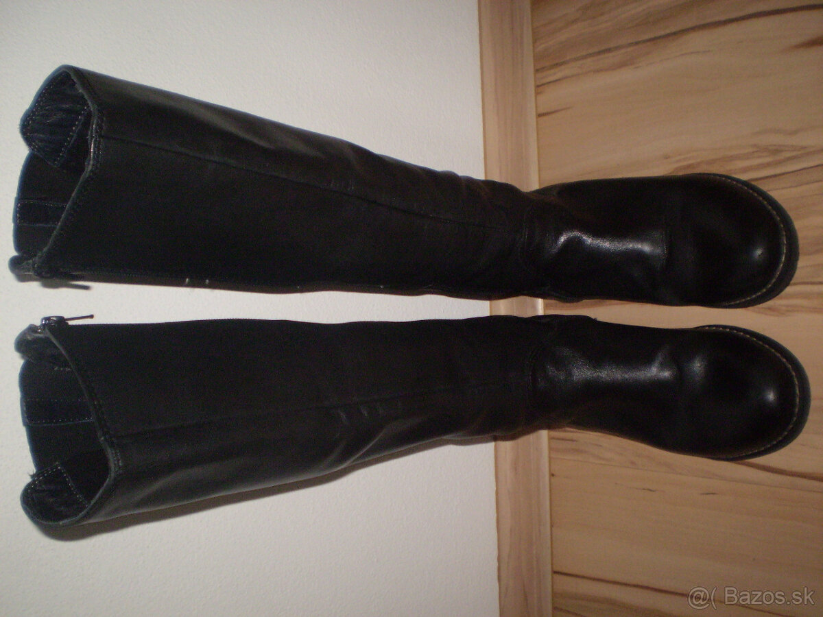 damske topanky, obuv kožene čižmy v. 39 BALIK obuvi - 3