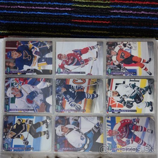 Predam HOKEJOVE KARTIČKY MIX Parkhurst, Score, Pro Set, APS - 3