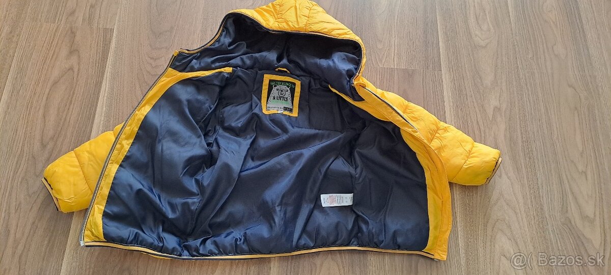Žltá prechodná bunda (hrubšia), zn. F&F, veľ. 116 - 3