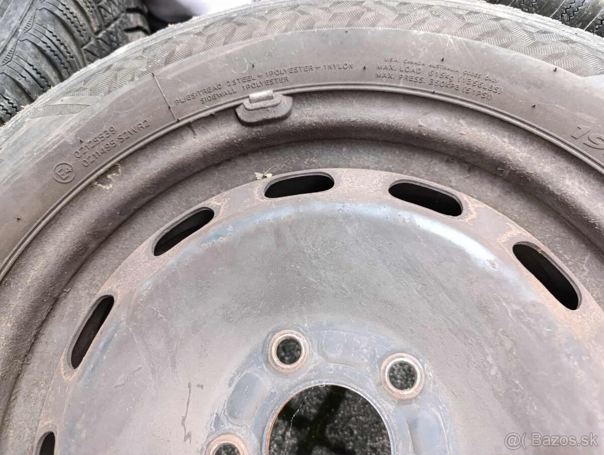 Sada zimných pneumatík Hankook 4ks na diskoch - 3