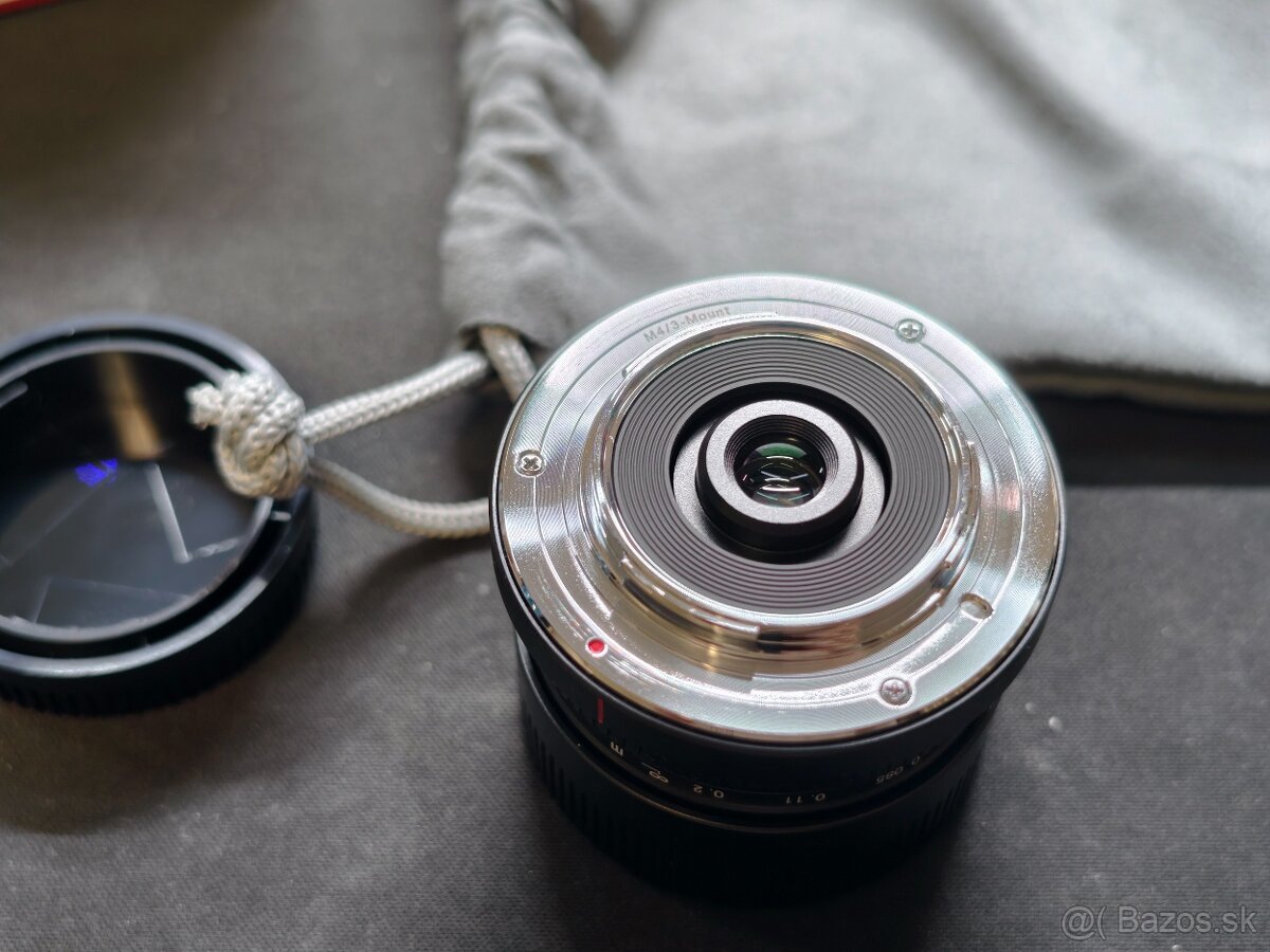 Predám 7Artisans 4mm f/2.8 MFT - 3