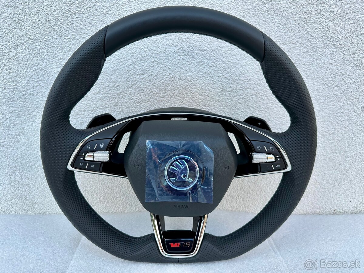 Volant zrezany dsg skoda octavia IV vyhrievany RS - 3