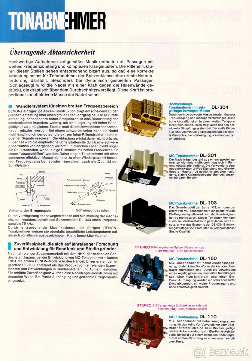 Znížená cena‼️ Denon MC gramofónové prenosky - 3