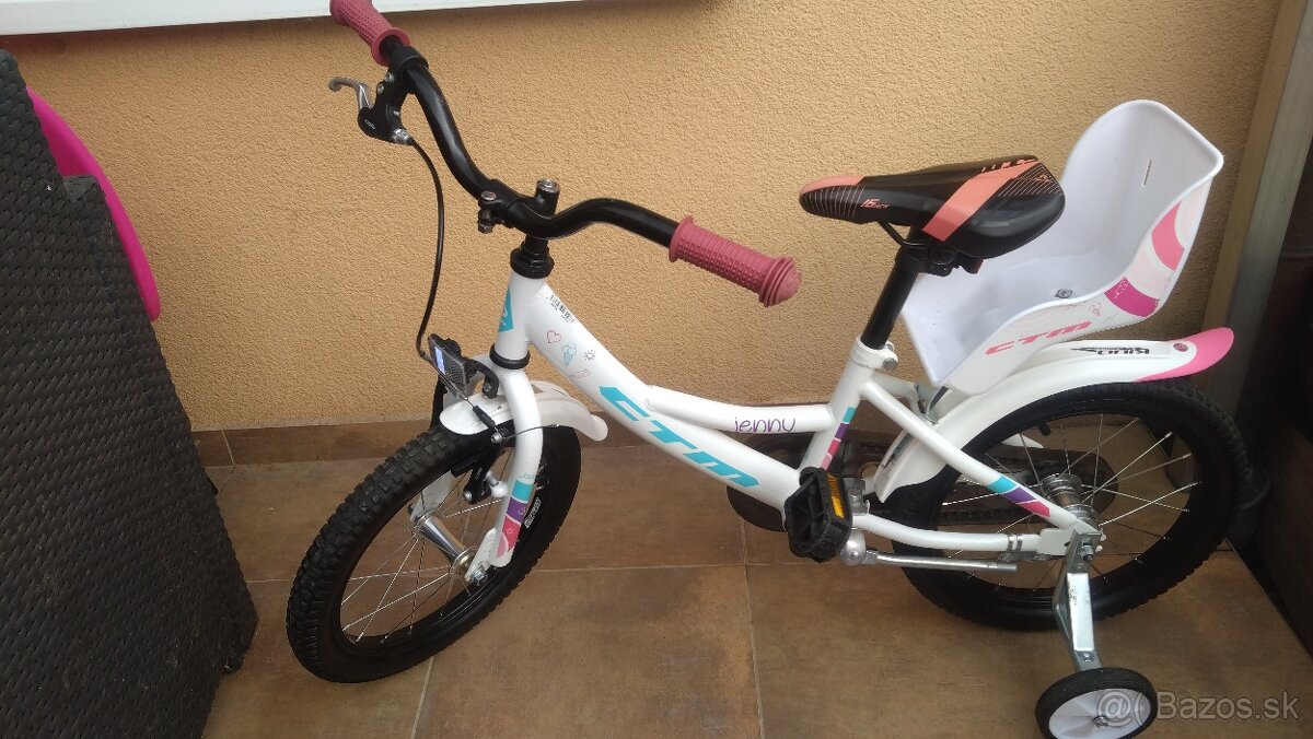 CTM JENNY, biela/tyrkysová 16" - 3