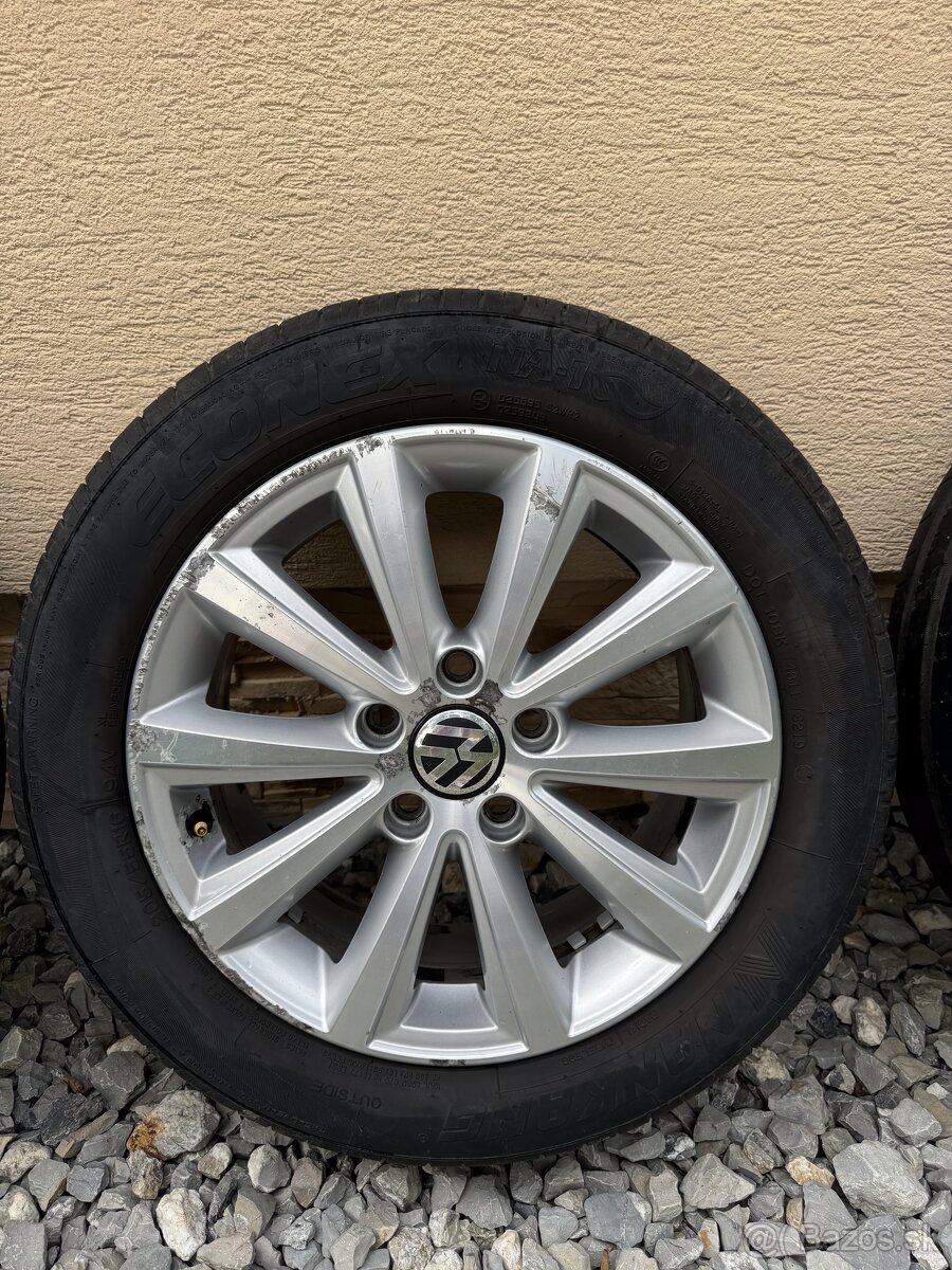 VW disky 5x112 6,5J R16 57,1mm - 3