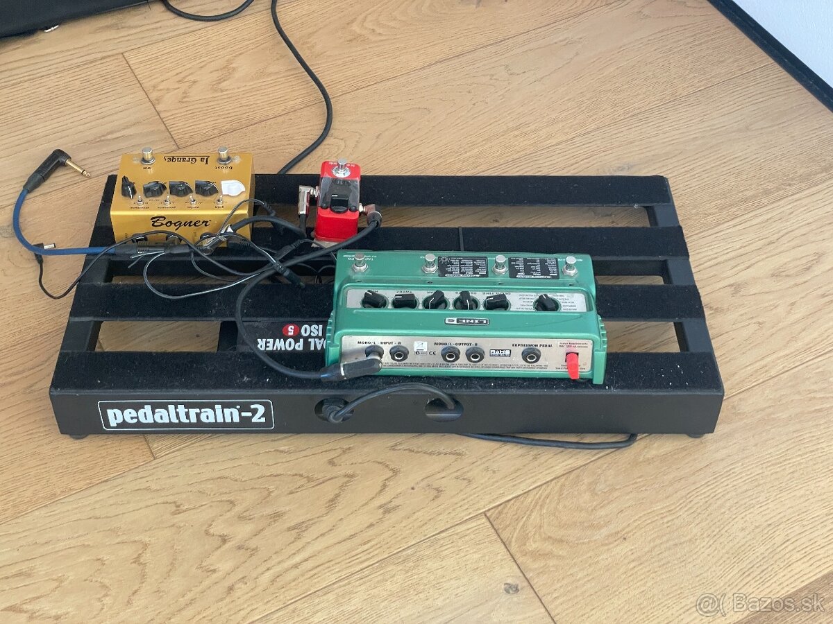 Predám pedalboard Pedaltrain 2 - bez efektov - 3